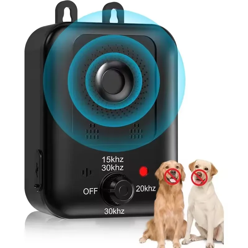 Anti-Barking Devices Smart Ultra-sonic Dog Bark Control Devices Waterproof Portable Dog Barking Deterrent for Outdoors