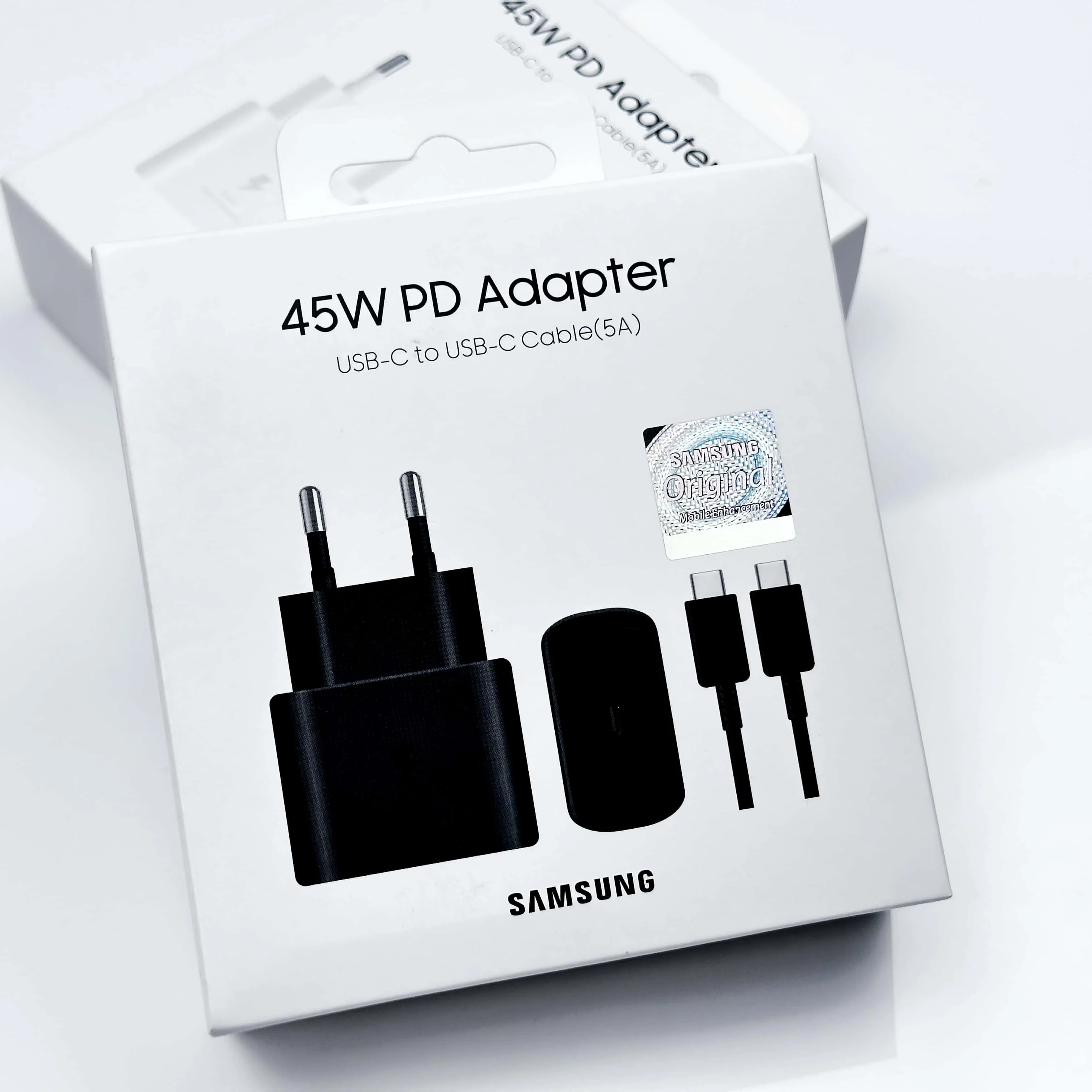 Fast Charging 45W USB-C Charger - Samsung Original Adapter
