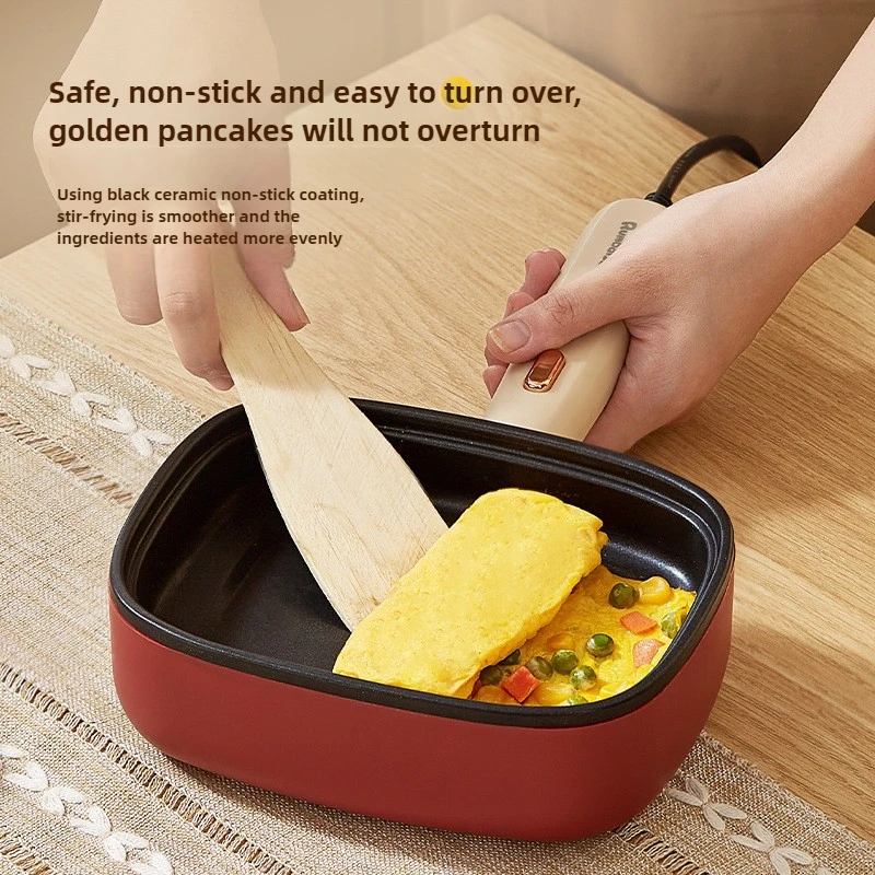 220V Non-stick Electric Steak Egg Frying Pan Home Appliance Multi Cooker for Breakfast 5