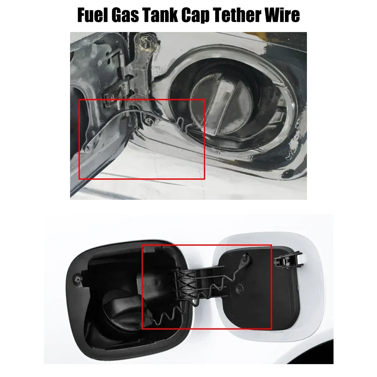 Fuel Oil Tank Cover Tether Diesel Cap Wire Petrol Lid Band Gas Filler  Support Retaining Strap Cord Rope For Audi VW Toyota BMW - AliExpress