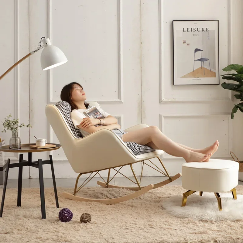 

Reading Rocking Living Room Chairs Bedroom Floor Home Lounge Relax Chair Theater Patio Wassily Poltrona Garden Furniture Sets