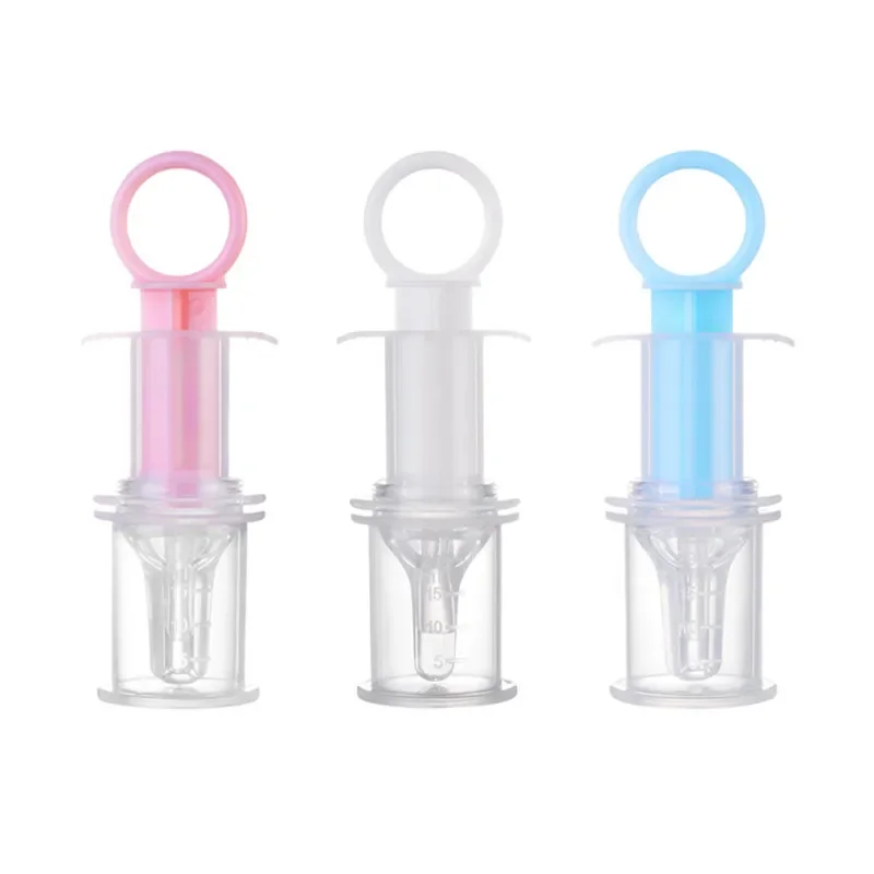 Baby Cutlery Medicine Feeder Needle Type Medicine Dispenser Feeder for Baby Kids Squeeze Syringe Medicine Dropper Dispenser Pacifier Feeding Utensils Bottle