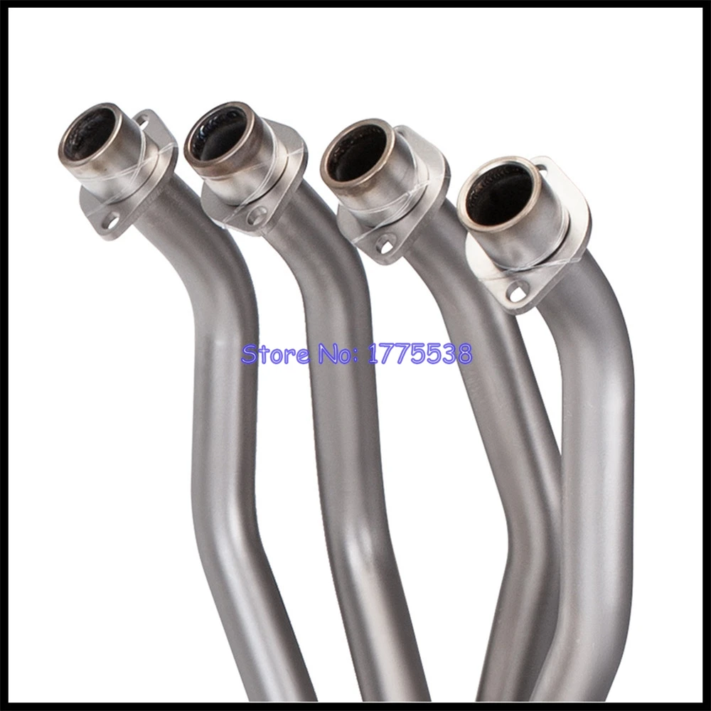 For Kawasaki Ninja ZX-25R 2023 Motorcycle Exhaust Full System With Manifold Collector Header Front Pipe with Real Carbon Muffler - Image 5
