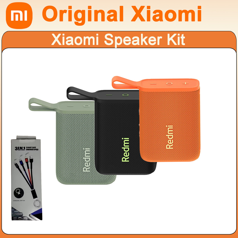 Orginal Xiaomi Portable Bluetooth 5.3 Speaker TWS IP67 Waterproof Dustproof with 800mAh Type-C Battery Support Kit Sound System