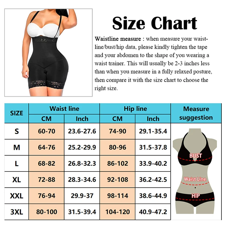 Description Picture 2 of itemSlimming Shaper High Waist Panties Body Shapewear Girdle Seamless Corset Tummy Control Shorts Buttocks Lifter Female Underwear