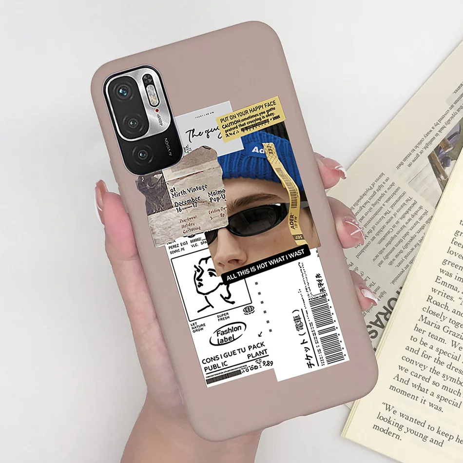 Charming Heart Soft Silicone Phone Case for Girls - Compatible with Xiaomi Redmi Note 10/10T 5G