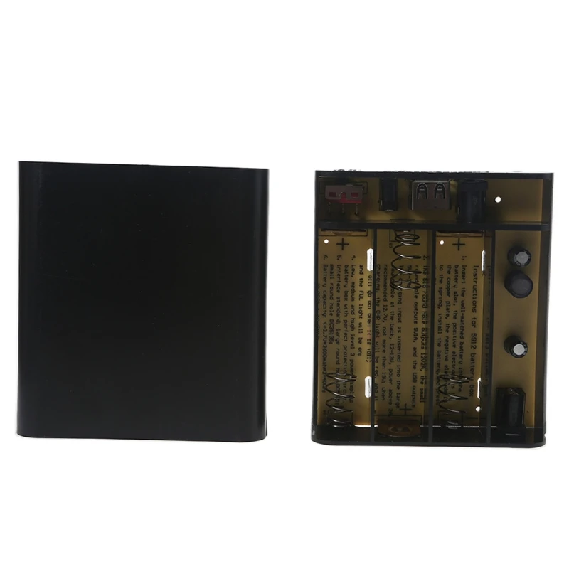 USB 5V + DC 9V + 12V DIY 18650 Battery UPS Box For Car DVR WiFi Router Modem Speaker CCTV Camera Spaeker