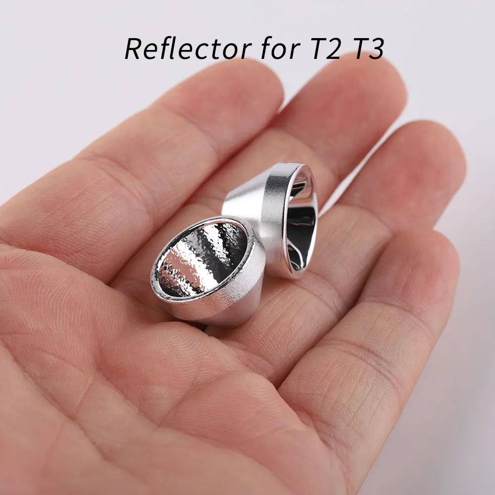 LED Flashlight Reflector 1 piece for convoy T2 T3 5mm bottom hole
