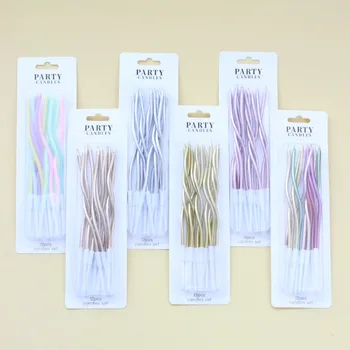 Spiral Birthday Cake Candles 1