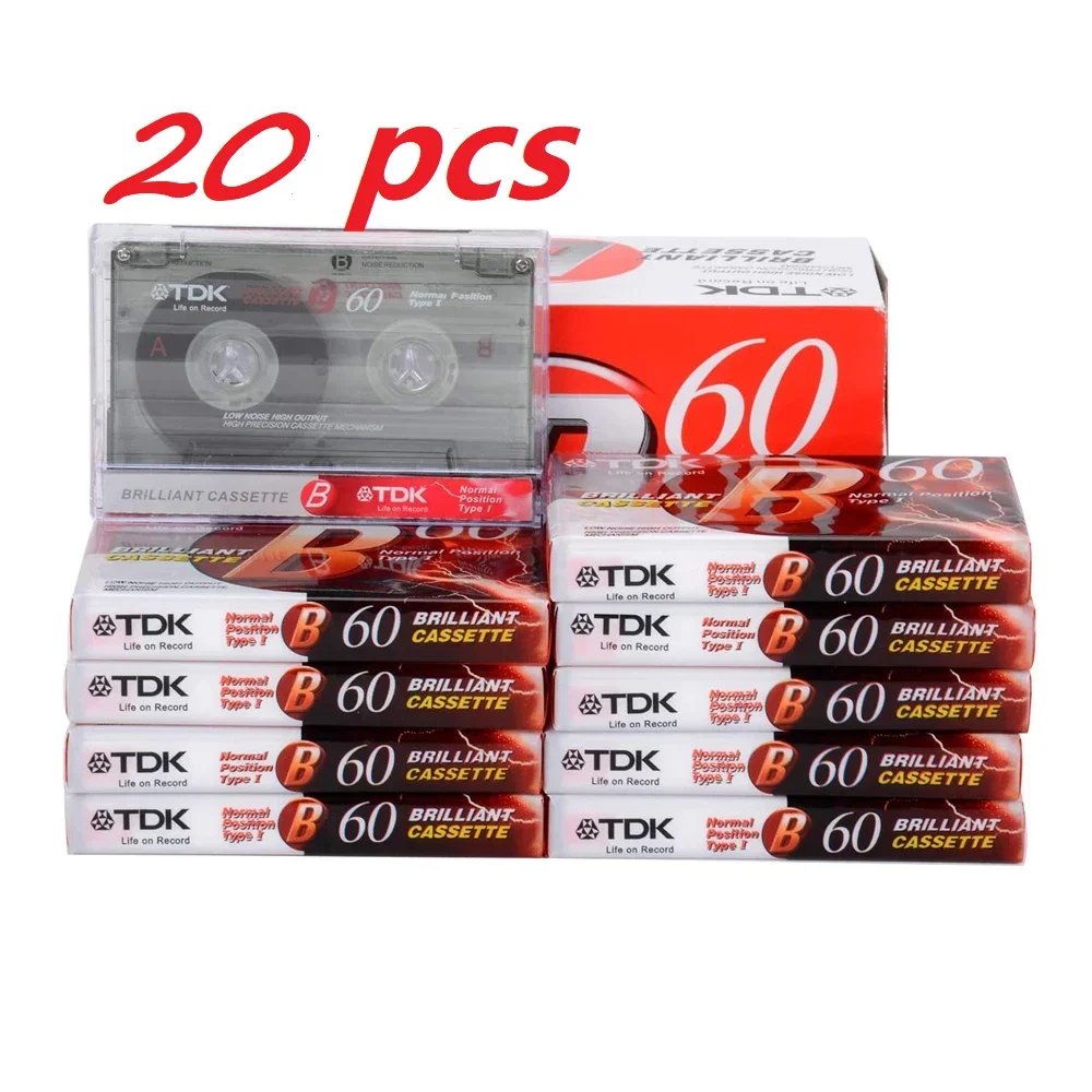 Lecteur de cassette vierge Standard de haute qualité vide 60 Minutes ...