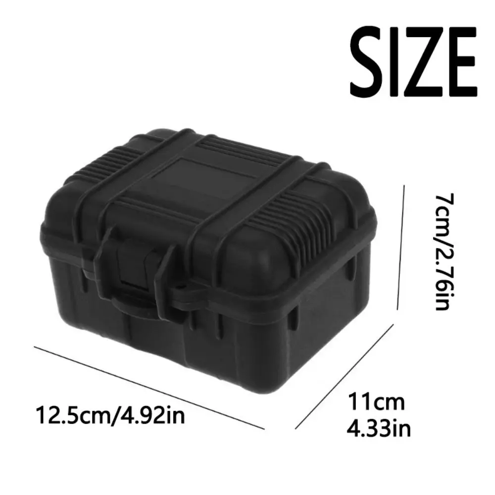 Durable Waterproof Jewelry Storage Case - Creative Plastic 1-Slot Travel Box with Secure Bracelet Compartment