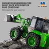 1:14 RC Truck Excavator 1579 Remote Control 9CH Loader Two-way Forklift Sound Light Simulation Engineering Car Model Kids Toys 3