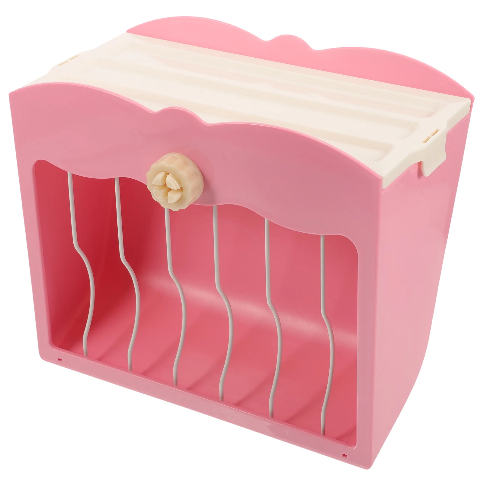 

Rabbit Grass Stand Bunny Racks Storage Chinchilla Hanging Small Pet Plastic Holder