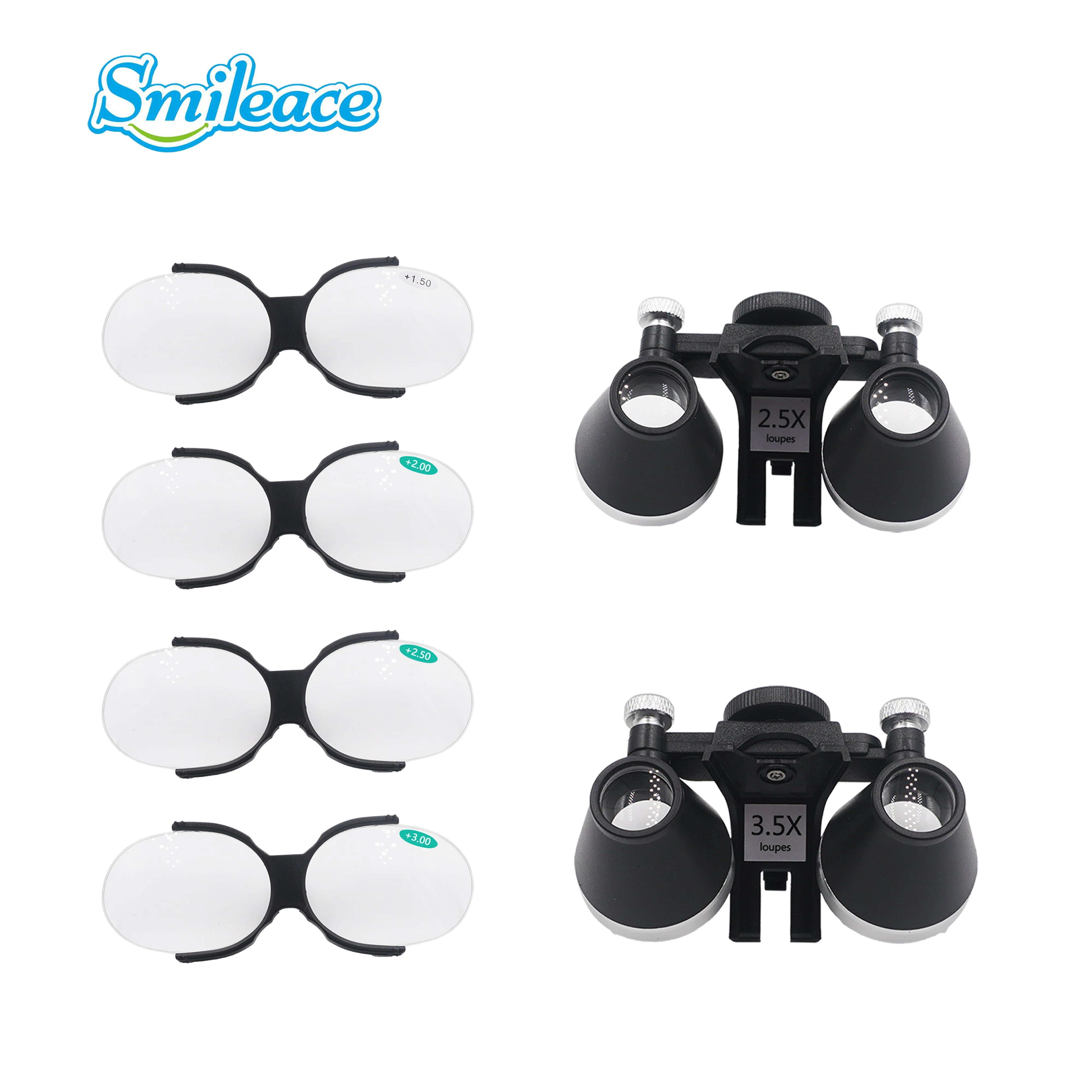 Dental LED Headlight with Magnification Binocular Loupes