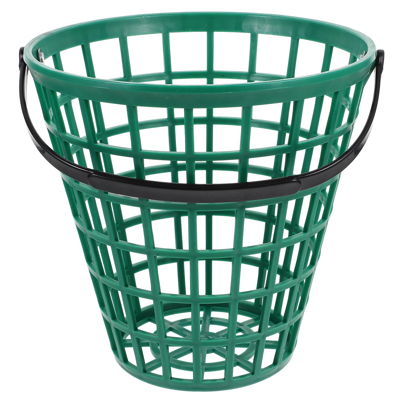 

Toddmomy Golf Ball Basket Plastic Golf Ball Bucket Golfball Storage Container Handle Outdoor Sport Stadium Accessories