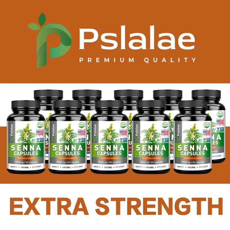 Gut Cleanse Detox Natural Senna Capsules Promote Intestinal Cleansing and Detoxification Relieve Constipation