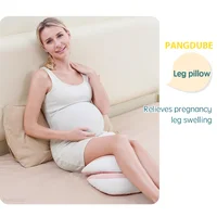 PANGDUBE Pregnancy Pillow with 1pc Free An Auxiliary Pillow Cotton Waist Support Pillow for Pregnant Women Sleeping Body Pillow 5