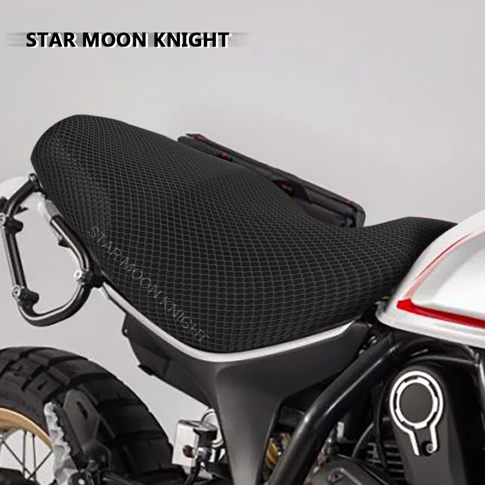 

Аксессуары для мотоциклов, защитная подушка, чехол на сиденье для Ducati Scrambler 800 Scrambler800, нейлоновая ткань, чехол на сиденье