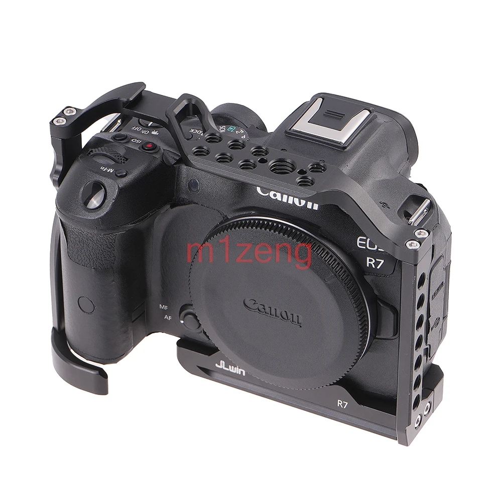 Alloy Quick Release Rabbit cage Rig Handle Film Arm support bracket Stabilizer For canon EOSR7 camera video led tripod