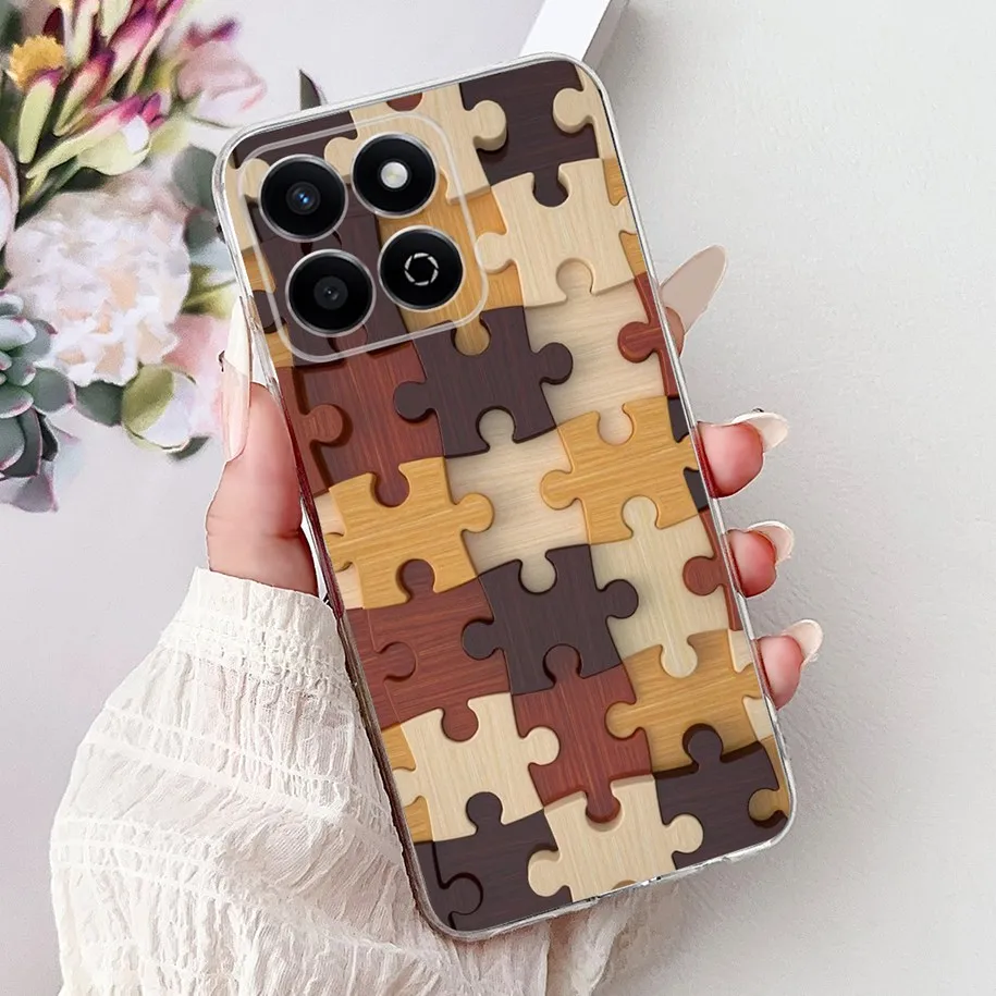 Luxury Marble Painted Soft Clear Silicone Protective Cover