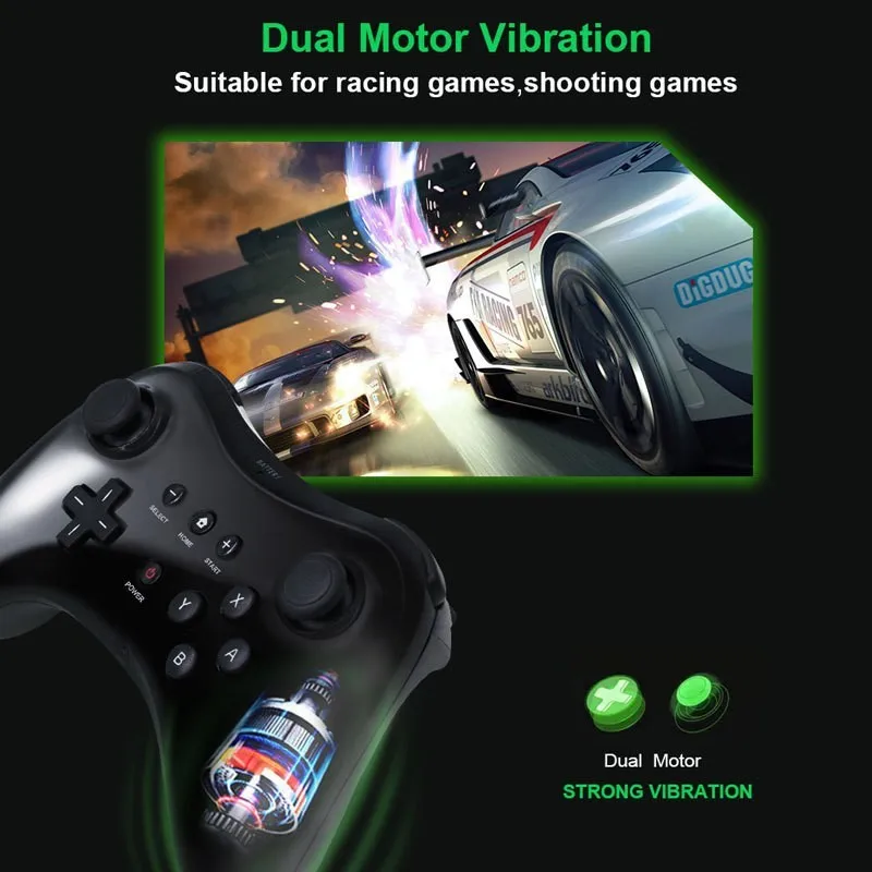 ٵ Wii U Pro  Ŭ  Ʈѷ ̽ƽ е, USB ̺,   Ʈѷ,  ÷