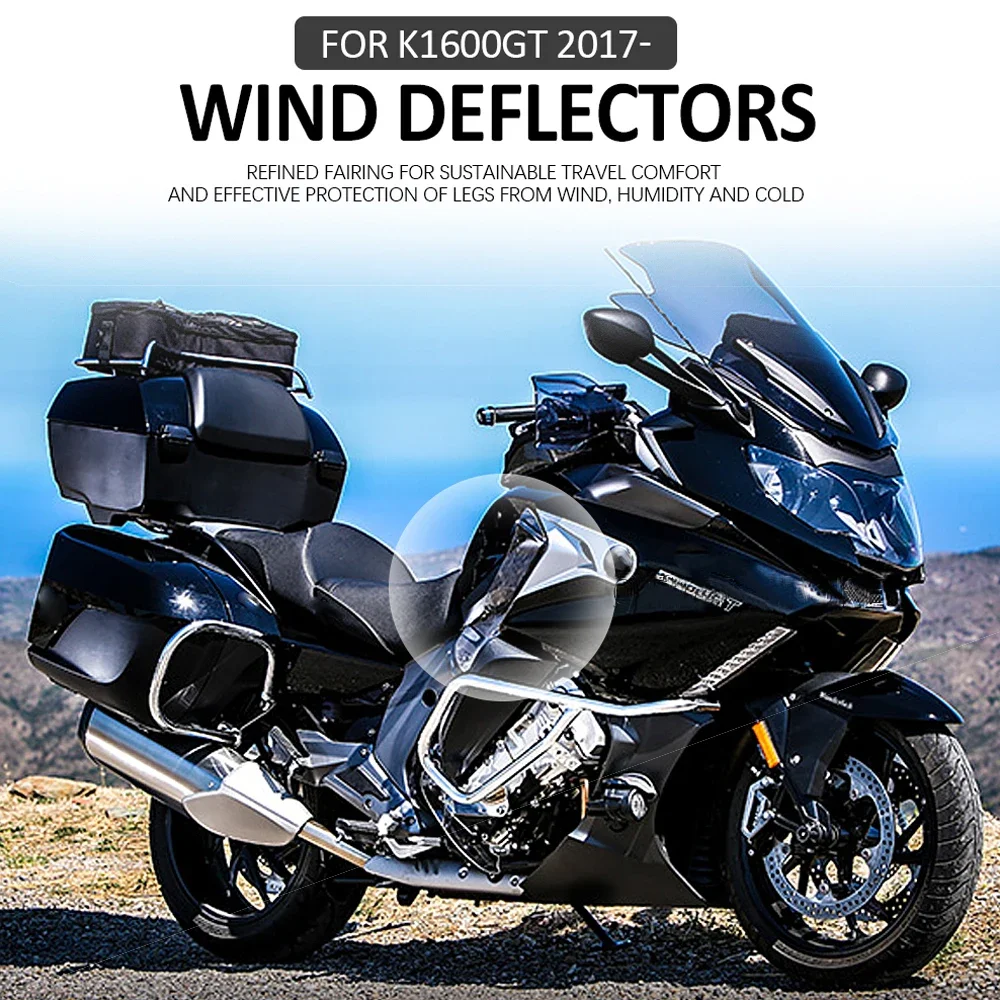 Beinschutz K 1600 GT Motorrad Seitenspoiler Windabweiser Verkleidungsverlängerungen Fußschutz Kotflügel für BMW K1600GT 2017–2021 – Detail 1