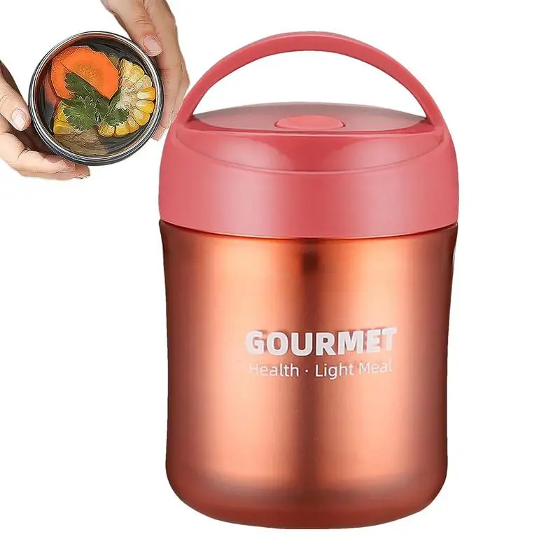 

Термоемкость для пищевых продуктов, изолированная чашка для супа, термоконтейнеры, Ланч-бокс из нержавеющей стали, термоемкость для детей и школьников