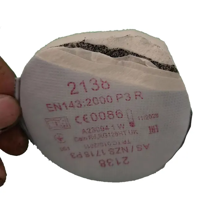 2138 P3 R Particulate Filter with nuisance level for 3m 6800 7502 6200 Series Respirator Dust Mask 6