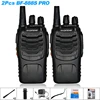 2PCS Baofeng BF-888S Pro Walkie Talkie Long Range Wireless Copy Frequency Type-C Portable 5W 16CH UHF400-470MHz Ham 2Way Radio 6