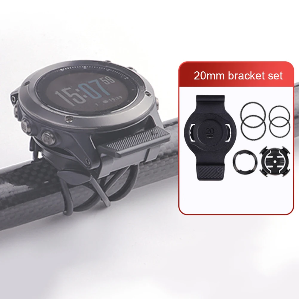 Stoppuhr-Basishalter für Garmin QuickFit Quarter Turn Bike Mount Watch Quick Release Tachohalterungen 20/22/26 mm für Garmin – Detail 3