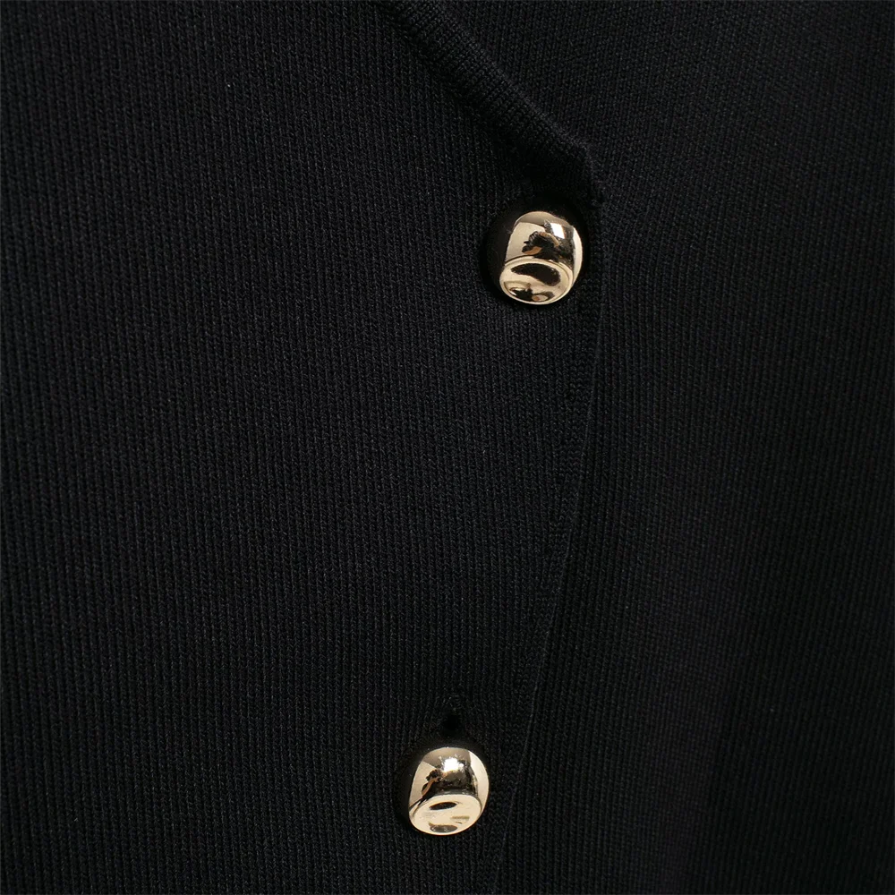 Autumn New Women's Clothing Style Slimming Asymmetric Knitted Coat Small Folded Splicing Skirt Set