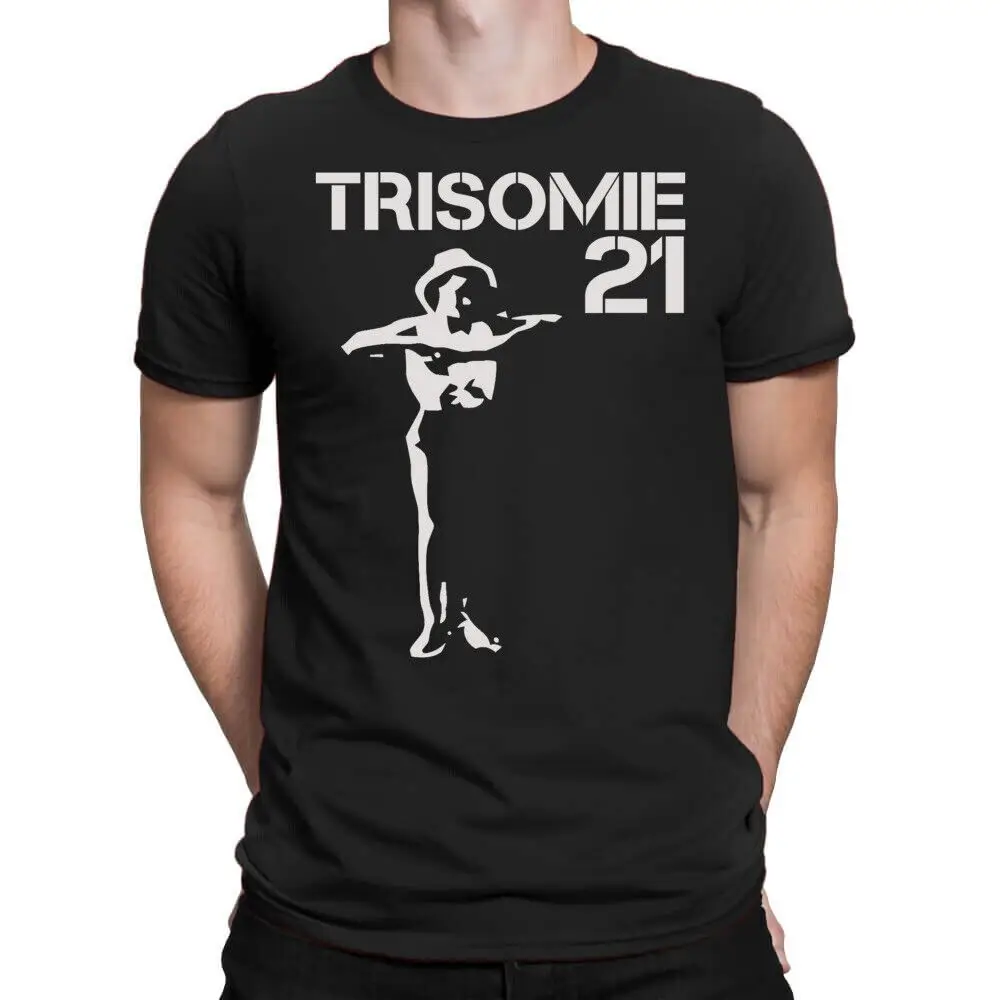 BEST TO BUY Dark Retro Music Trisomie 21 The Last S0ng Premium S 5XL T  Shirt long or short sleeves - AliExpress, image size:1000x1000