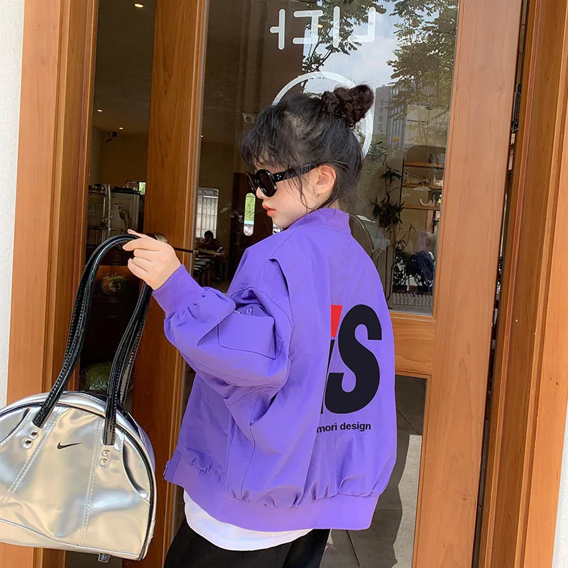 10 12 Years Girl Fashion Loose Jackets Fall Winter Teen Girl Outfits