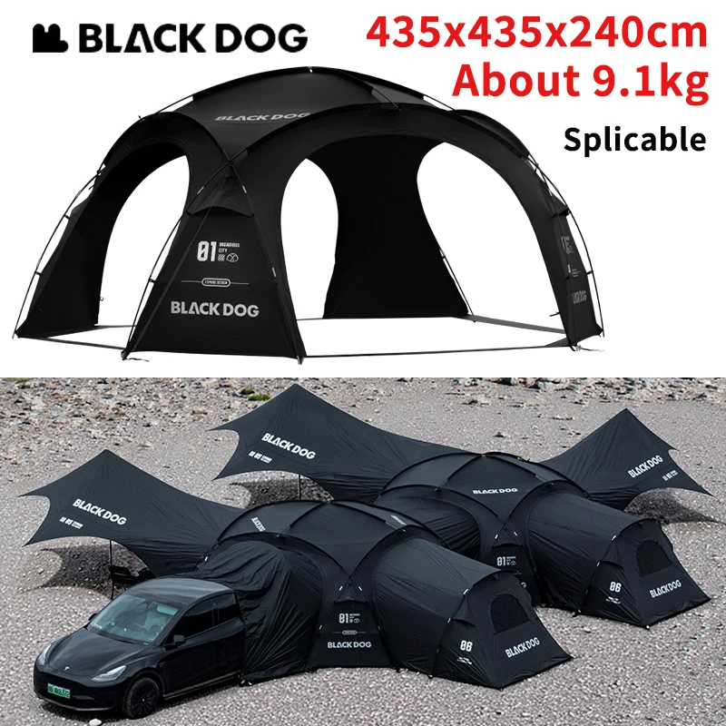 Naturehike BLACKDOG Wonderland-Dome Tent for 12-15 Person 18