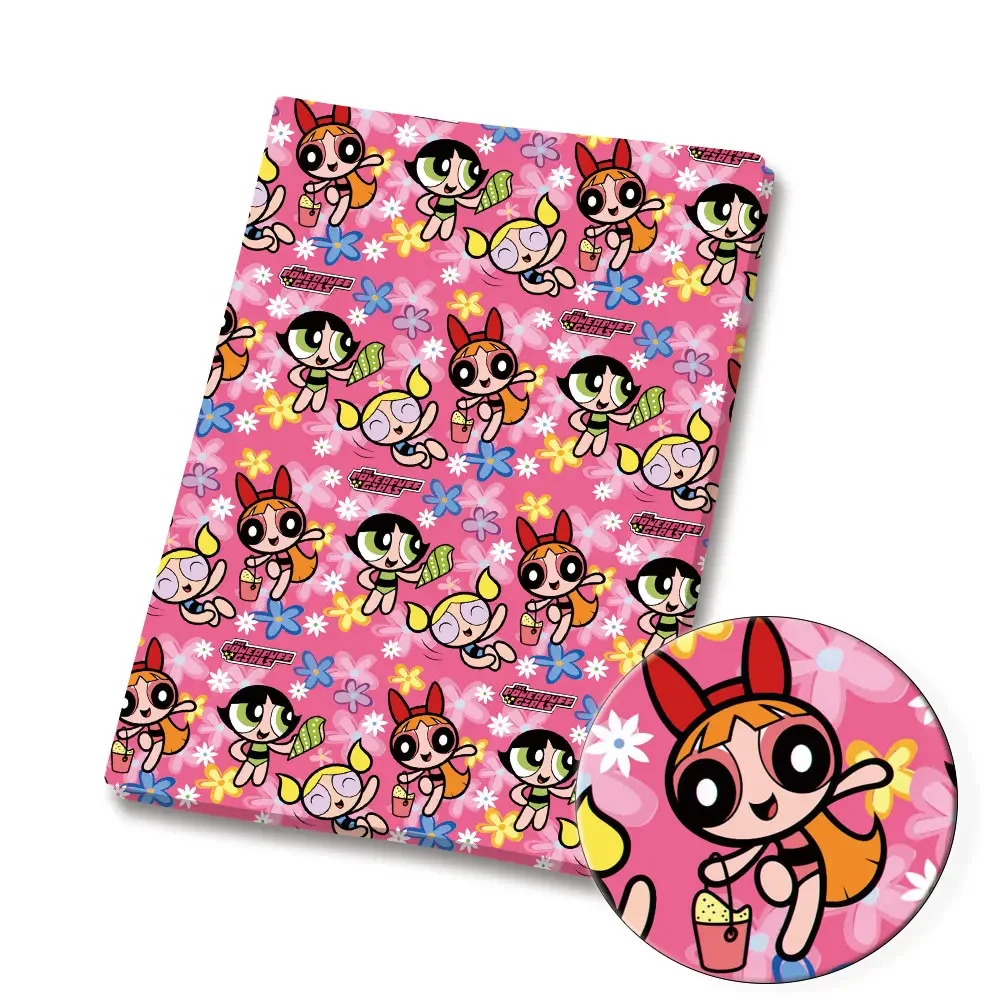 Cartoon Fabric Handmade Sewing Patchwork Quilting Baby Dress Home Sheet Printed Fabric Sewing Kids Fabri 140*50cm
