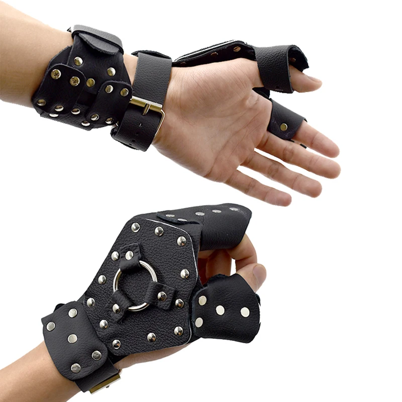 Fishing Handguard Wristband Slingshot Protective Gloves Adjustable Strap Outdoor Hunting Accessories For Left/Right Hand slingshot accessories
