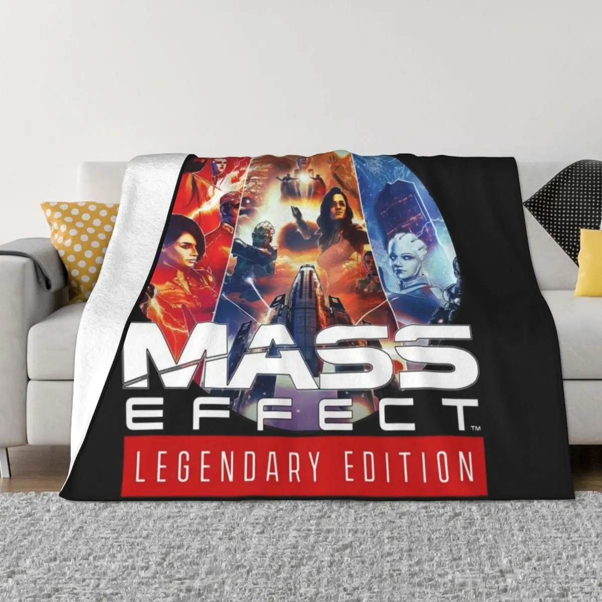 

Mass Effect: Legendary Edition (Trilogy) - Alternate Throw Blanket Weighted Blanket Thermal Blankets For Travel