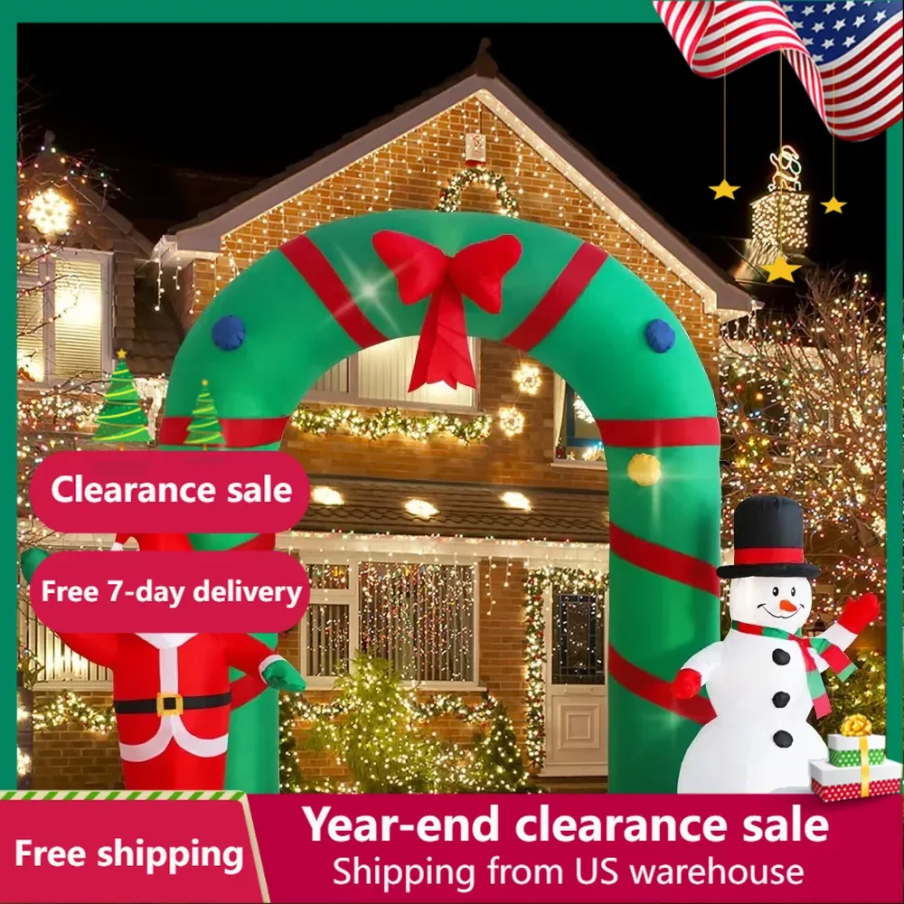 

Inflatable Christmas Decoration 2024 Inflatable Santa Claus Outdoor Decors Home and Garden Christmas Inflatables Outdoors Decor