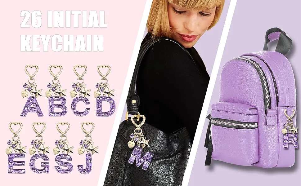 Initial Letter Keychains