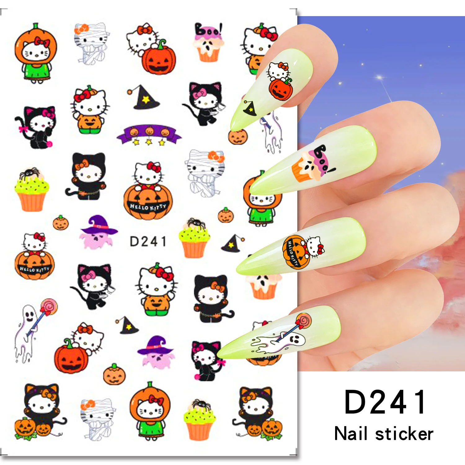 Hello Kitty Nails by CuteNailDesigns