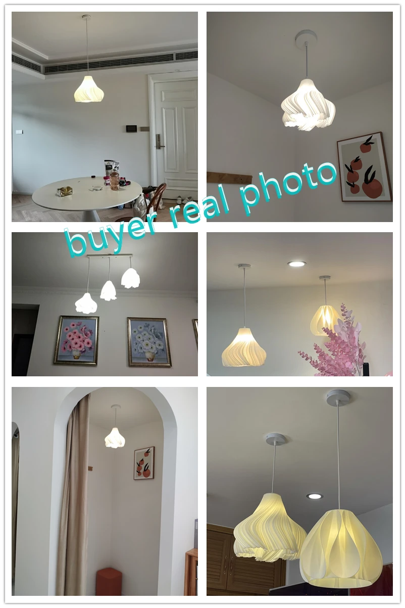 3D Printing Ceiling Chandelier living room Bedroom Bedside Restaurant Pendant Lights Dining Table Decor Lamp