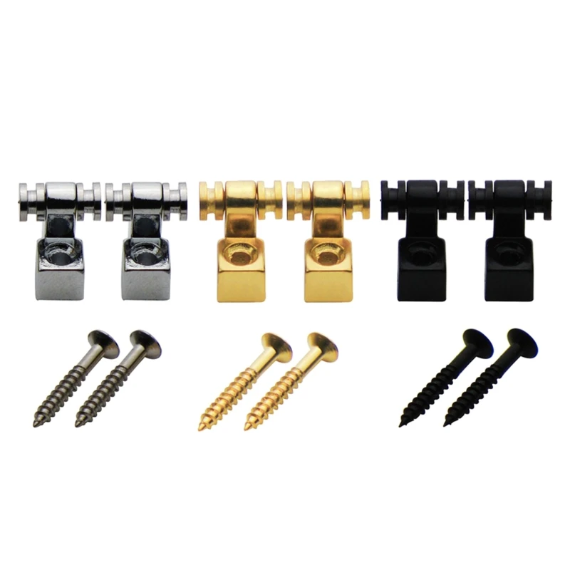 

77HC дерево струн для электрогитары с крепежными винтами, аксессуары для гитары в упаковке 2 шт.