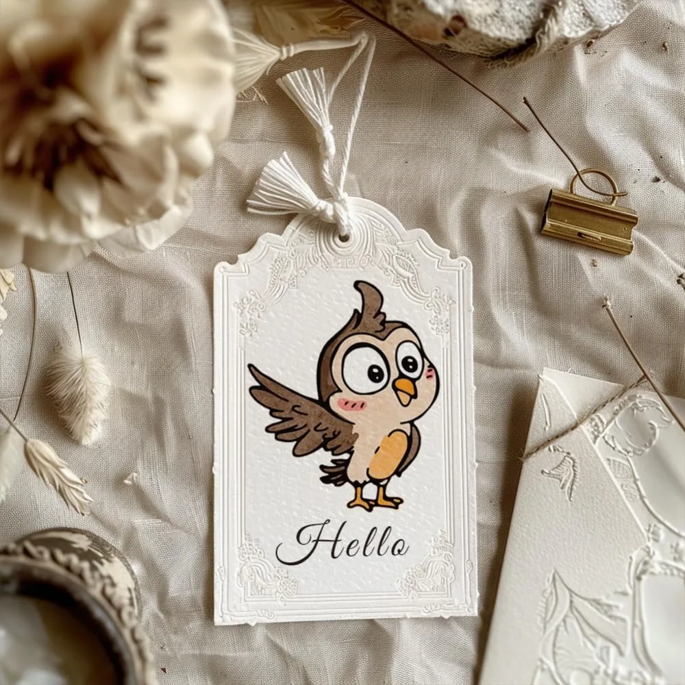 arriettycraft Timbri trasparenti in stile vintage con testo a forma di uccello per diario con testo emotivo timbri trasparenti stile viaggio uccello in silicone trasparente sigilli per scrapbooking