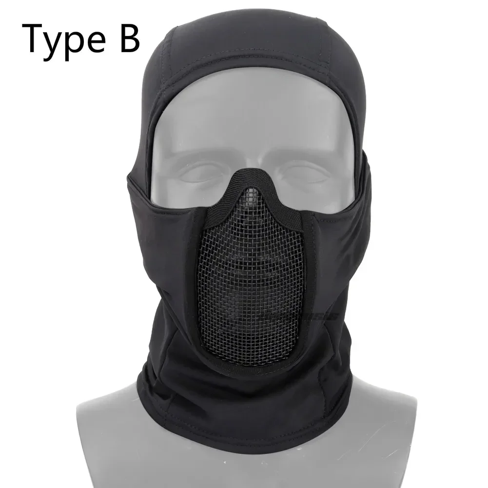 Full face steel mesh