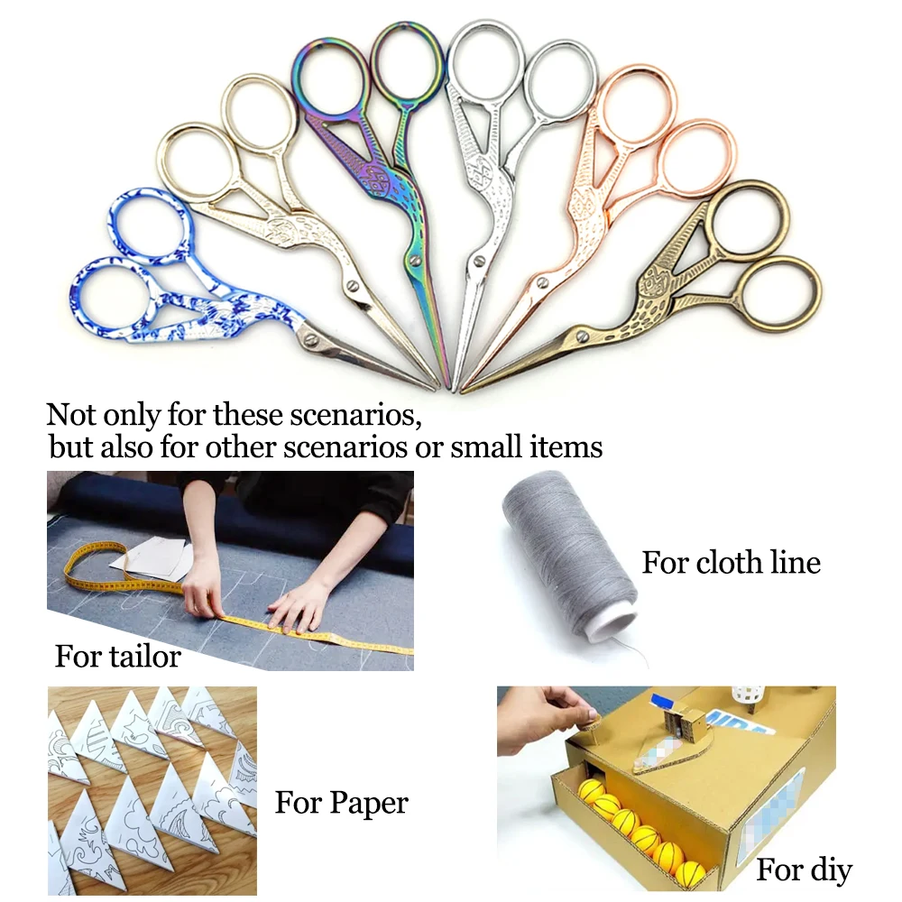 12Pcs Folding Scissors Small Foldable Scissors Mini Travel Stainless Steel  Scissors Bulk Glasses Shaped Anti Rust Sewing Cutter - AliExpress