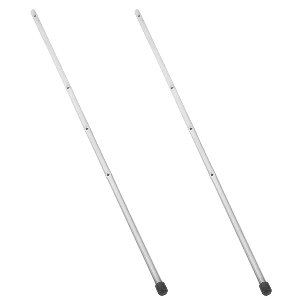 

2 Pcs Foosball Pole Table Soccer Rod Metal Operation Football Machine Accessory Iron Child