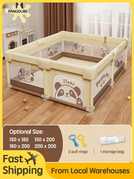 Panda Baby Playpen 1