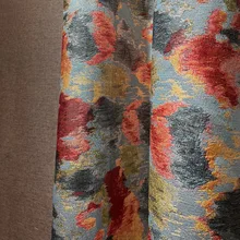 Ombrage américain, nouvelle protection solaire, Jacquard, rideaux épais, isolation thermique, pour salon, salle à manger, chambre à coucher