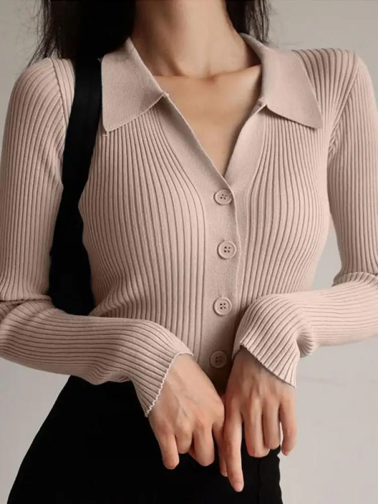 売れ筋商品|||コットンオン ニット&セーター アウター レディース Women's Knit Button Polo Long Sleeve Serene blue GUEST_386163f7-ed1d-4161-8bbe-