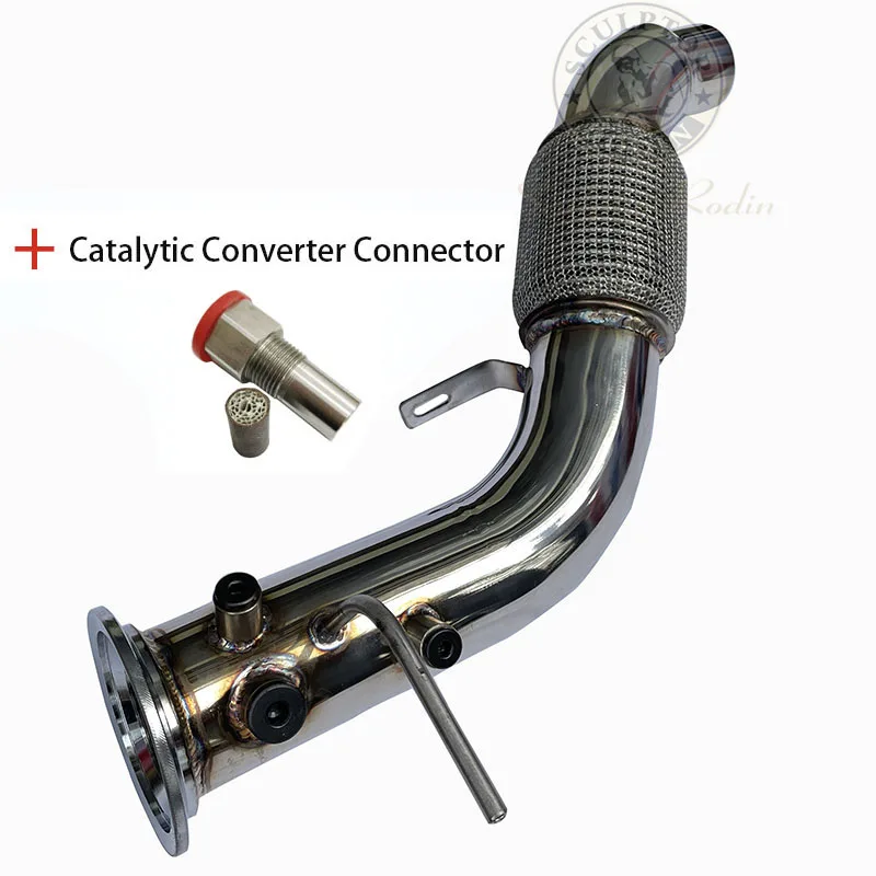 Downpipe for BMW X5 E70 3.0D downpipe x6 E71 E72 3.0D turbo exhaust pipe